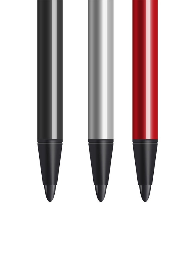 Tersely [3 Pack] 2in1 Phone Touch Screen Stylus Pen,Dual-Functions Stylus/Styli Pen for Apple iPhone 17 16 15 14 13 12 11 Pro Max X Samsung S25 S24 S23 5G Plus Tablets, for iPad Air Pro Mini Tab GPS PDA - Image 2