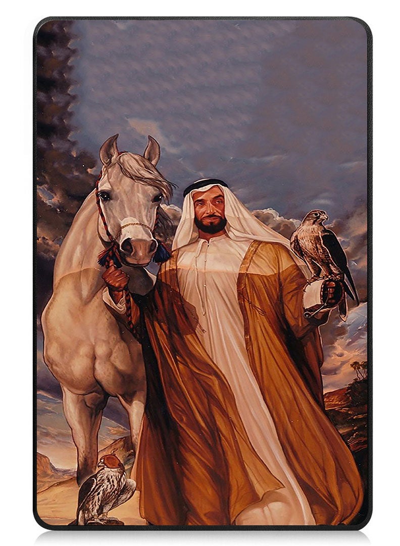 Theodor Protective Flip Case For Samsung Galaxy Tab A9 Plus With Trifold Stand Auto Wake Sleep Shockproof Cover Sheikh Zayed 1 - Image 1