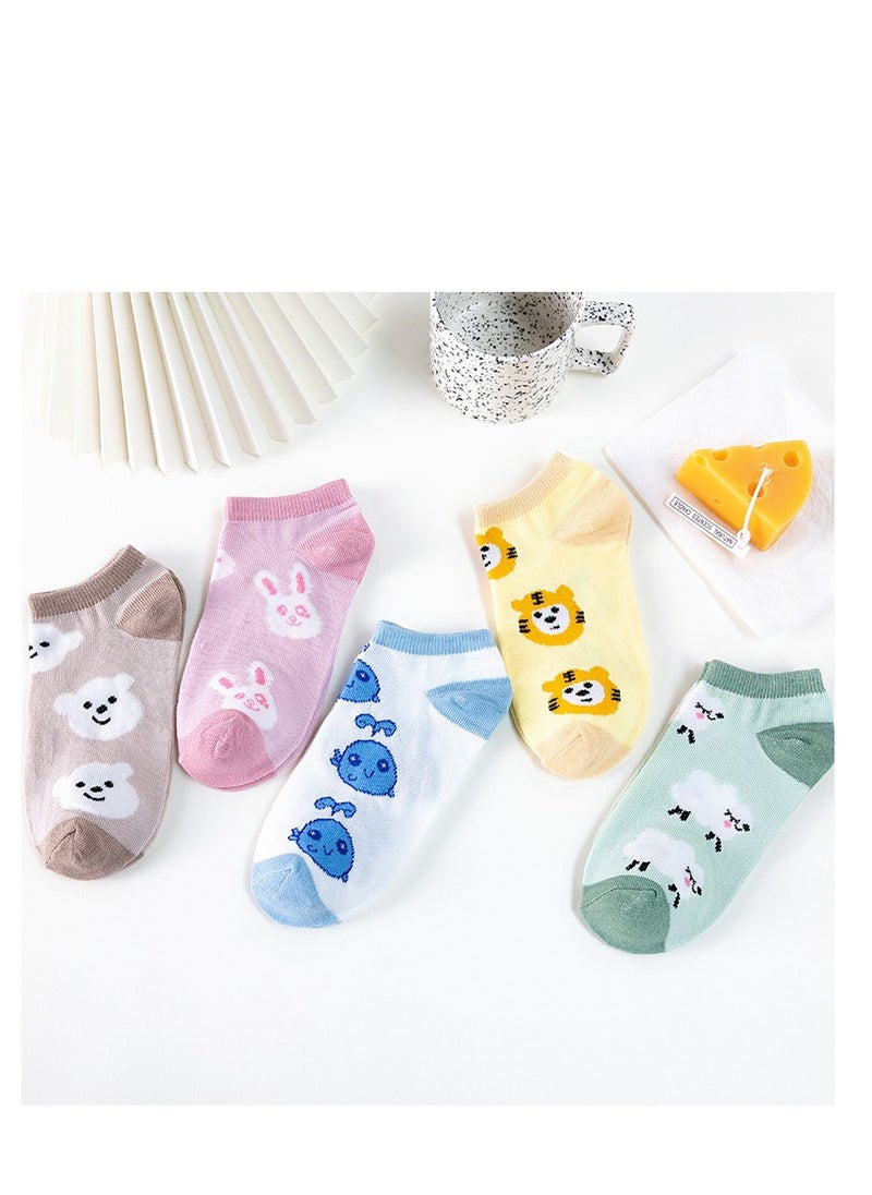 General - Five pairs of anti-odor socks, breathable and sweat-absorbent socks - Image 1
