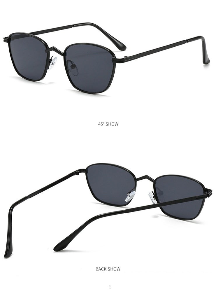 CoomBe Retro Square Polarized Sunglasses HD Polarized Lens UV400 Protection Fashion Stylish Design for Men Women  - Image 2