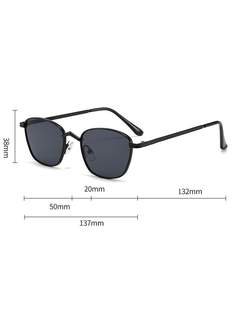 CoomBe Retro Square Polarized Sunglasses HD Polarized Lens UV400 Protection Fashion Stylish Design for Men Women  - Image 4