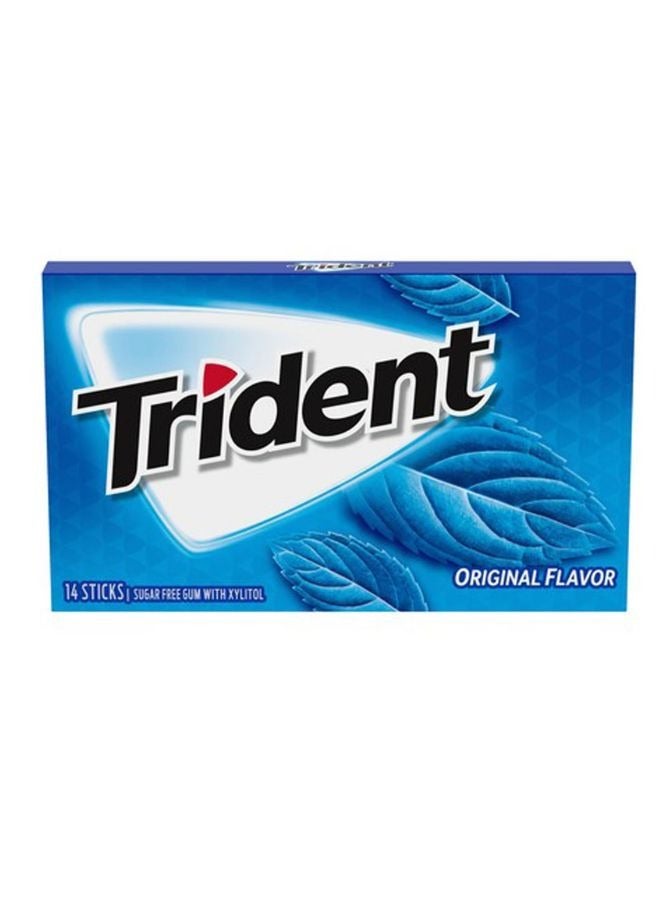Trident Original Flavour Sugar Free Gum With Xylitol 26g