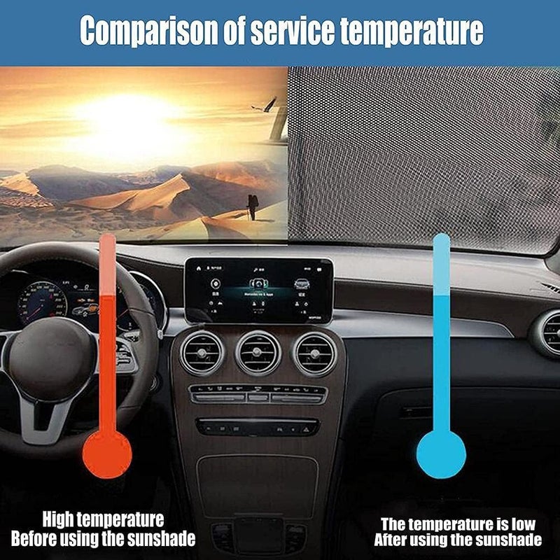 Acouto Automatic Retractable Car Sunshade - Image 3