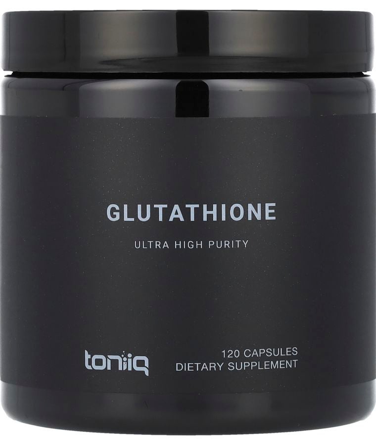 Toniiq Glutathione 120 Capsules (500 mg per Capsule)