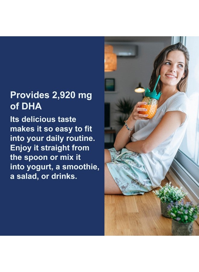 كارلسون - إيليت دي إتش إيه، 2270 ملغ دي إتش إيه، قوة احترافية، مُركّز زيت السمك النرويجي، يدعم الوظيفة الإدراكية والرؤية، برتقال، 100 مل - Image 4