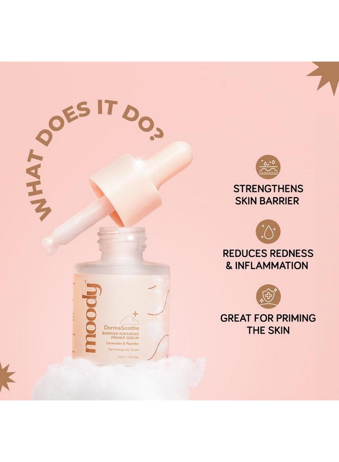  مودي Derma Soothe Barrier مصل إصلاح مع الببتيدات والسيراميد مصل مضاد للشيخوخة مصل للبشرة الحساسة للبشرة المختلطة مناسب لجميع أنواع البشرة 20 مل - Image 2