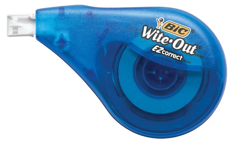 Bic EZ Wite-Out Correction Tape, Multi-Colour, 2.04 x 13.34 x 14.31 cm - Image 2