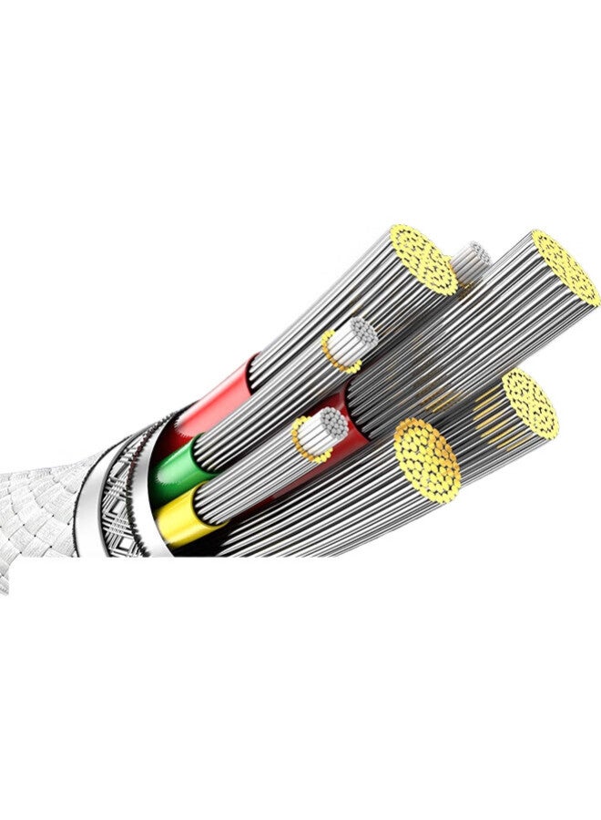 Samzhe Apple 16/15 Data Cable Type-C Charging Cable Braided Dual Head Pd100W Fast Charge C To C Car Iphone Pro Max Huawei Xiaomi Ipad Laptop 2M - Image 3