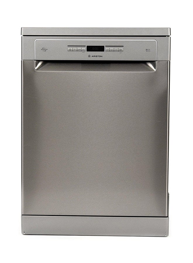 أريستون غسالة أطباق بـ 10 برامج و15 موضع للأطباق وعاكس 390.2 L LFO3P31WLX60HZ فضي - Image 1