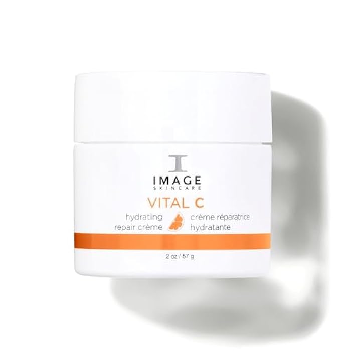 IMAGE Skincare, VITAL C Hydrating Repair Crème, Face Night Cream Moisturizer with Hyaluronic Acid, for Dry Skin - Image 1