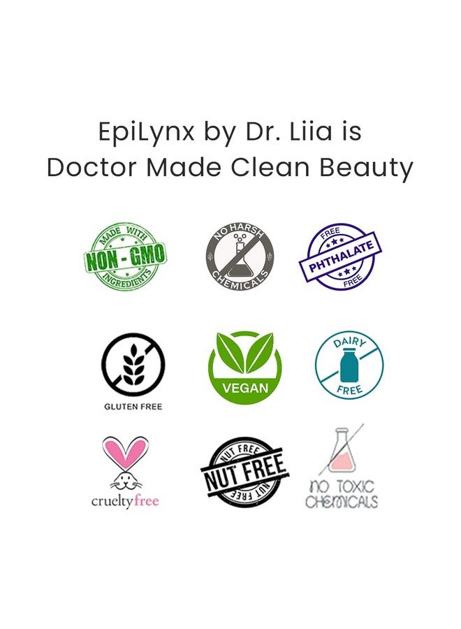 EPILYNX By Dr. Liia Long Lasting Glide On Gel Eyeliner Pencil ; Gluten Free Hypoallergenic Vegan ; 1.2Ml ; Moonlight White Shimmer - Image 3