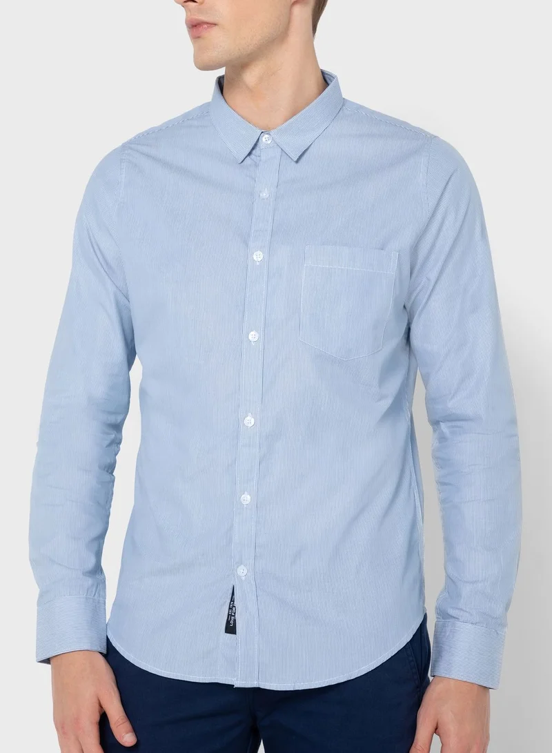Thomas Scott Classic Slim Fit Pure Cotton Casual Shirt