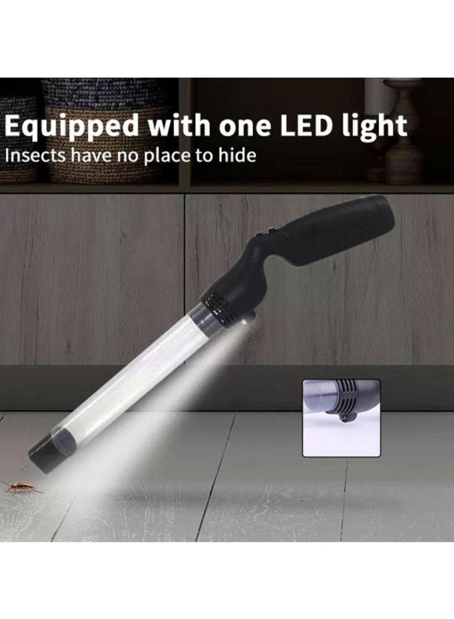 Generic SYOSI Vacuum Bug Catcher, Electric Bug Catcher Handheld Bug Vacuum with LED Flashlight for Catching Spiders, Ants, Flies, Stink Bugs, Beetles (Battery Not Included) - Image 3