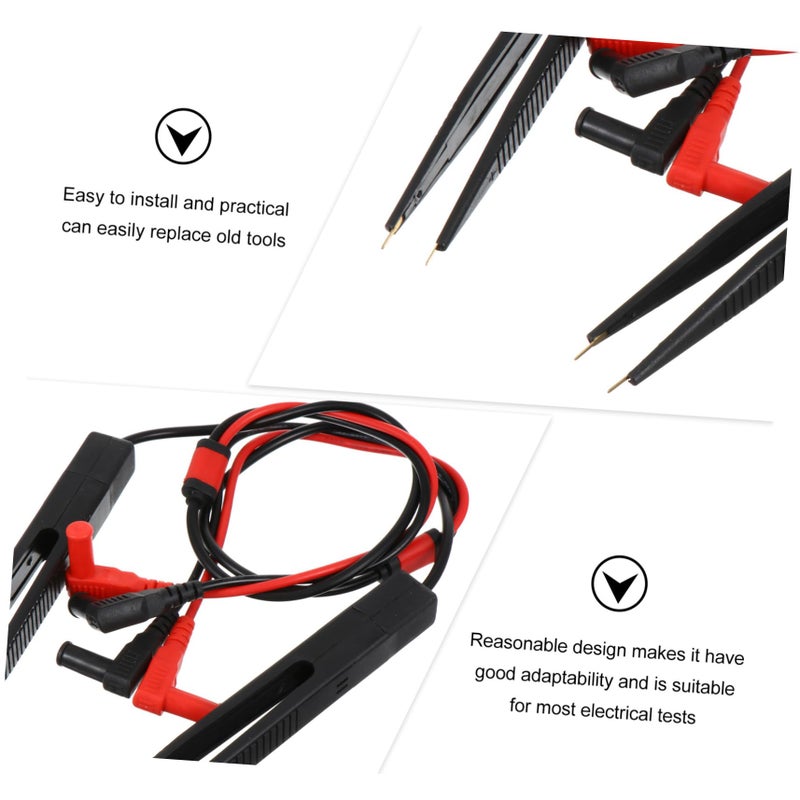 Multimeter Test Probes with Alligator Clips for Resistance Capacitance Inductance - Image 4