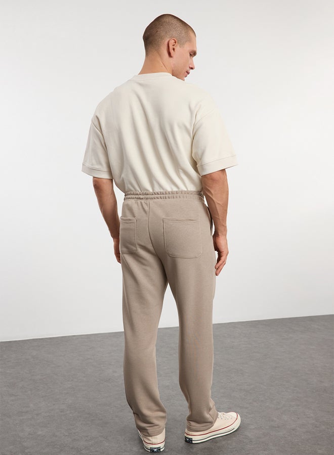 Unisex Straight Fit Basic Sweatpants TMNAW25EA00022