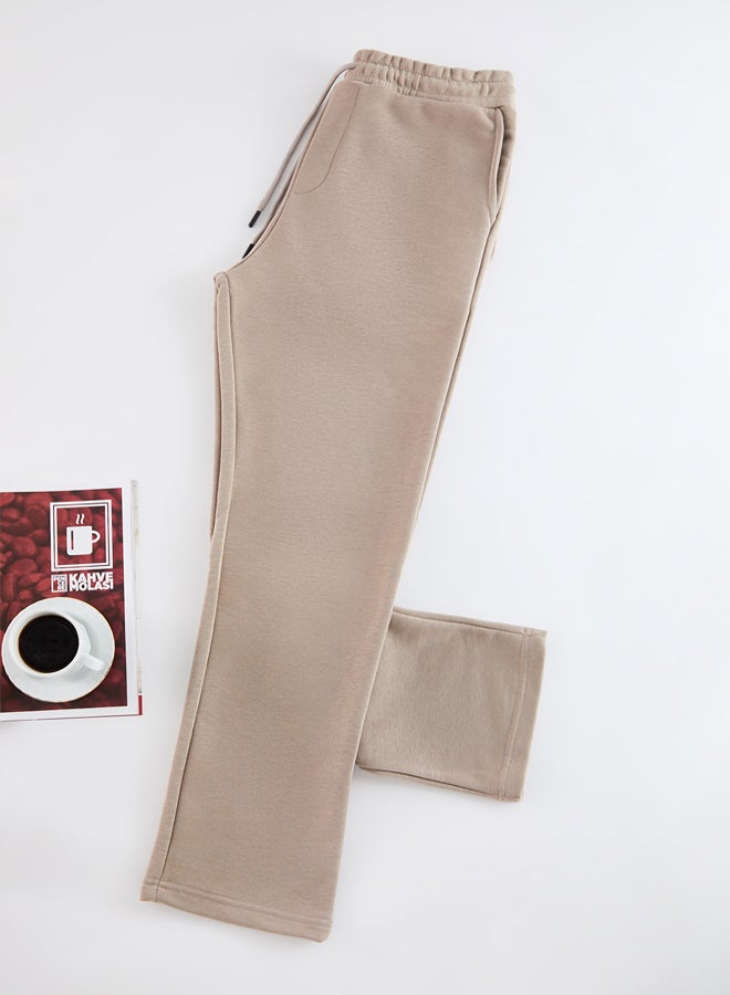 Unisex Straight Fit Basic Sweatpants TMNAW25EA00022