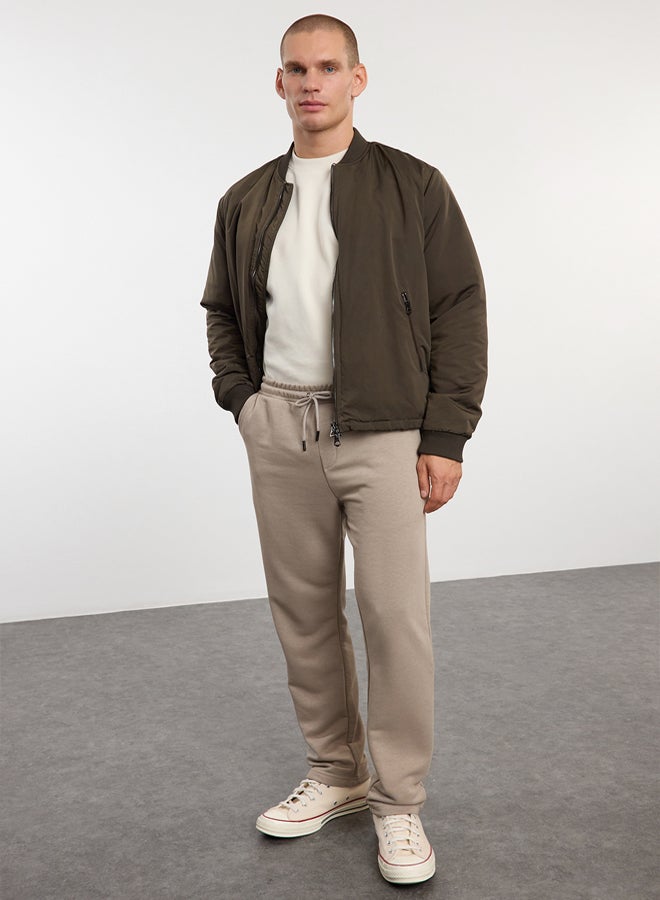 trendyol Unisex Straight Fit Basic Sweatpants TMNAW25EA00022  - Image 4