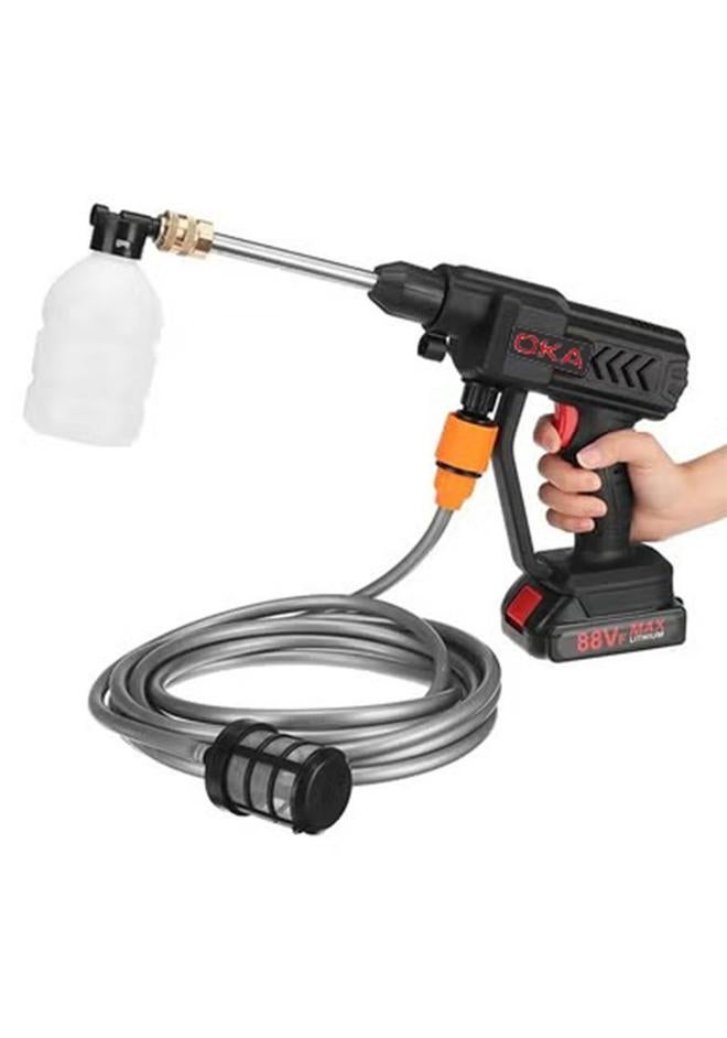 أو كي ايه مسدس ضغط مياه قابل لإعادة الشحن لغسيل السيارات والدراجات والنوافذ / TTG20 - Image 1