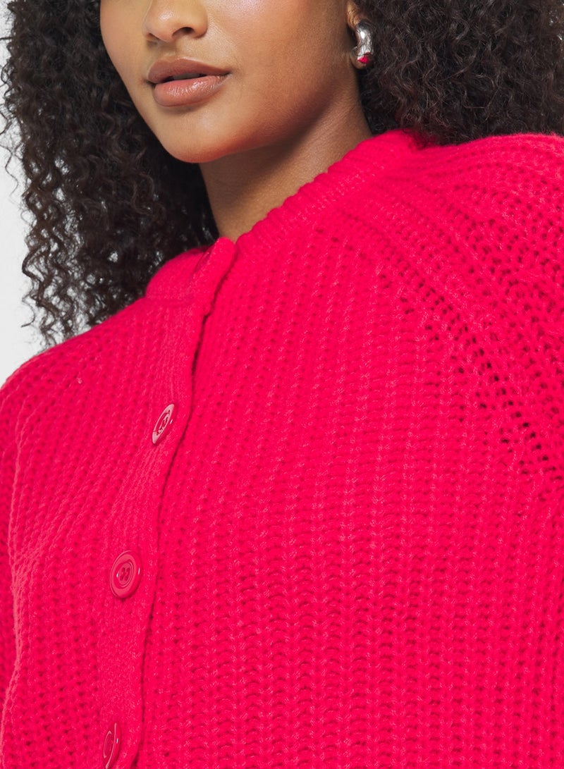 Ginger Slim Fit Knitted Button Down Cardigan - Image 3