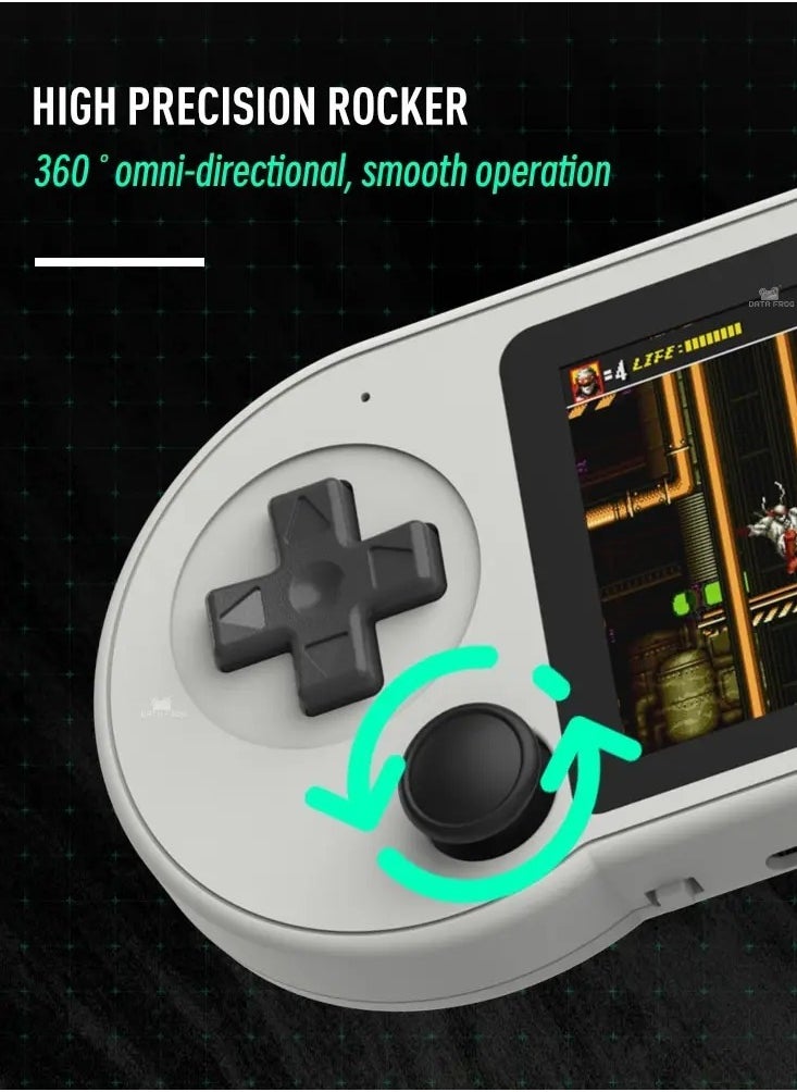 AS SEEN ON TV - Sf2000 Handheld Game Console,  3 Inch IPS Screen Retro Video Gaming Console, Portable Nostalgic Arcade Retro Game Machine With 6000 Built In Games For Kids And Teenagers, (Only Game Console) - Image 1