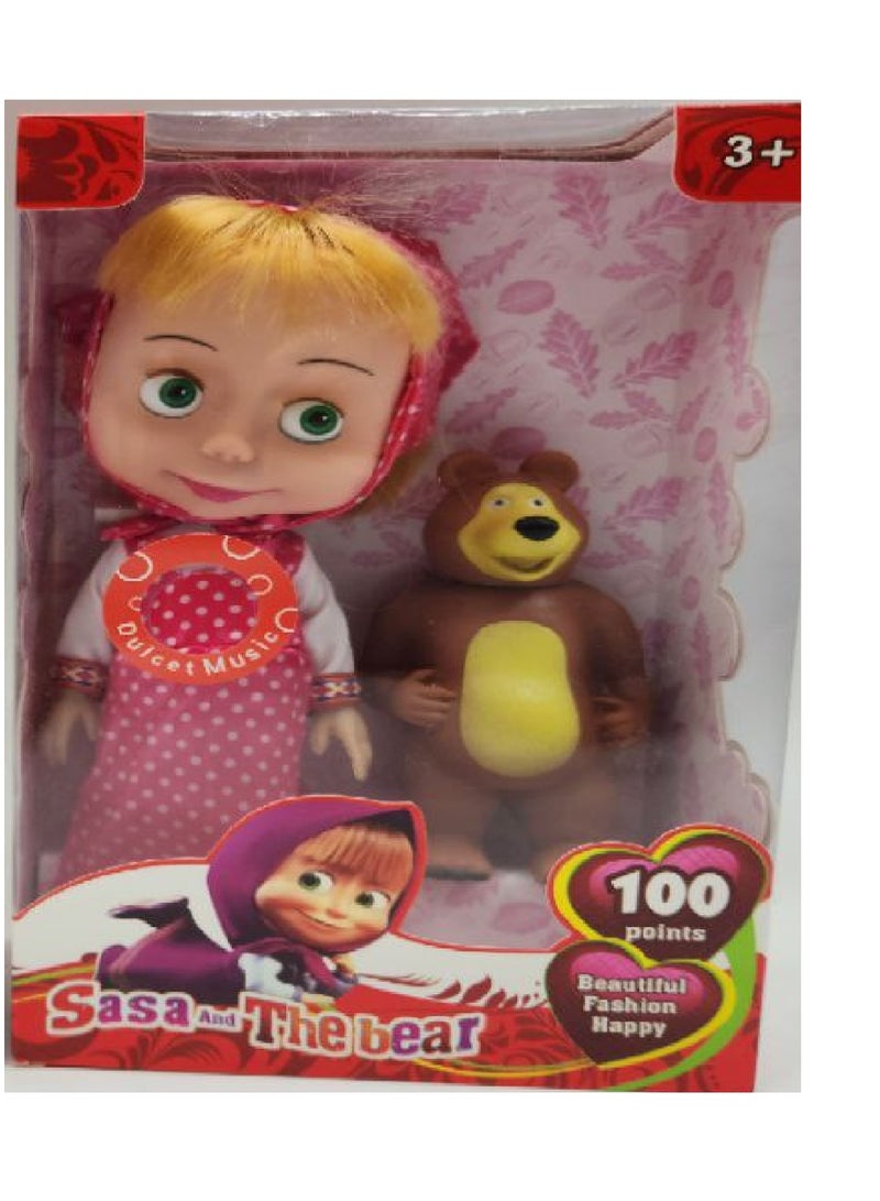 ماشا والدب لعبة البنات المحببة، دمية ماشا مع الدب