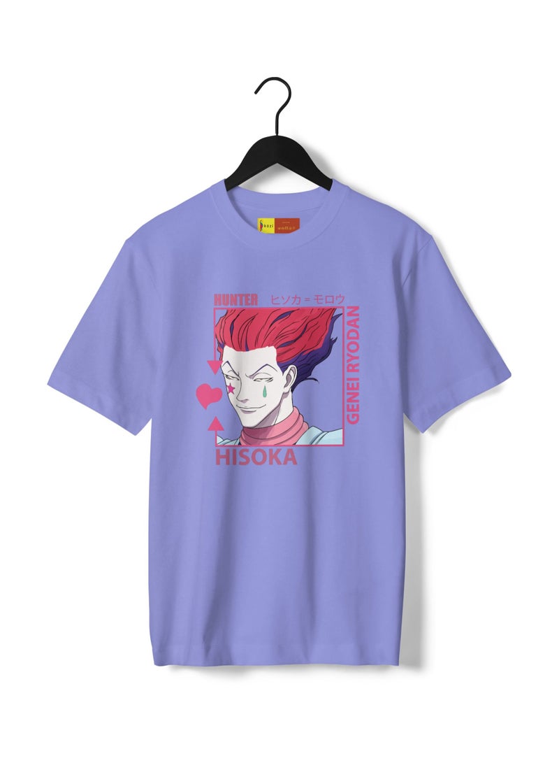 T-Shirt Anime Hisoka Oversize Unisex