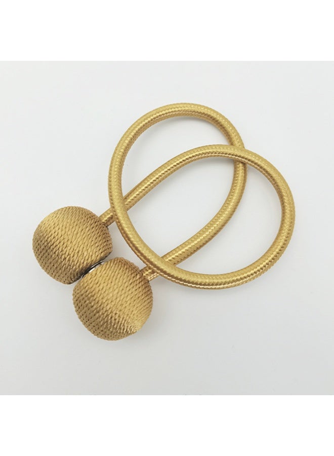 2 قطعة كلاسيكية ستارة مغناطيسية Tiebacks أسلوب حديث علاج النافذة الفاخرة Holdbacks ديكور حامل خطائص كليب للمنزل غرفة النوم في الهواء الطلق مكتب ستارة ديكور - Image 5