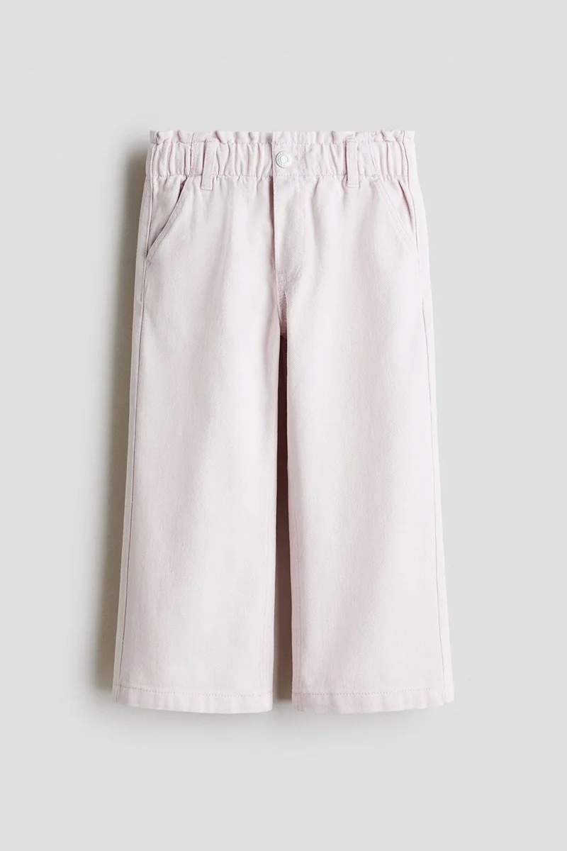 اتش اند ام جينز بيبر باغ بقصّة ساق واسعة