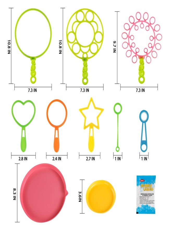 YouCute Bubble Wands kit Party Favors for Kids Bulk Toys Party Supplies Christmas Birthday Wedding Bath Time Gifts for Boys Girls (Various) - Image 3