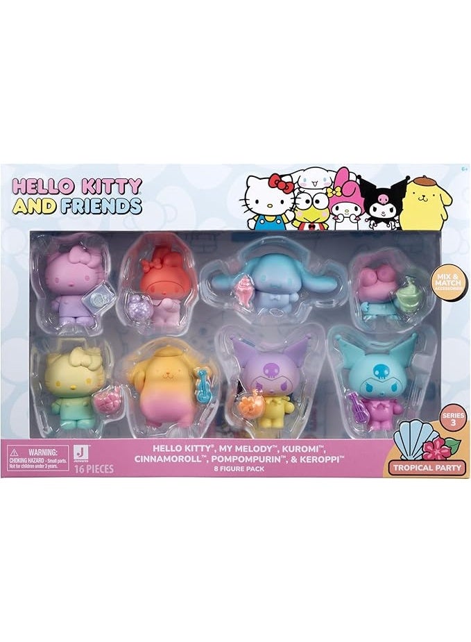 Hello Kitty Hello Kitty 8 Figure Pack HKT0145 HKT0309  - Image 1