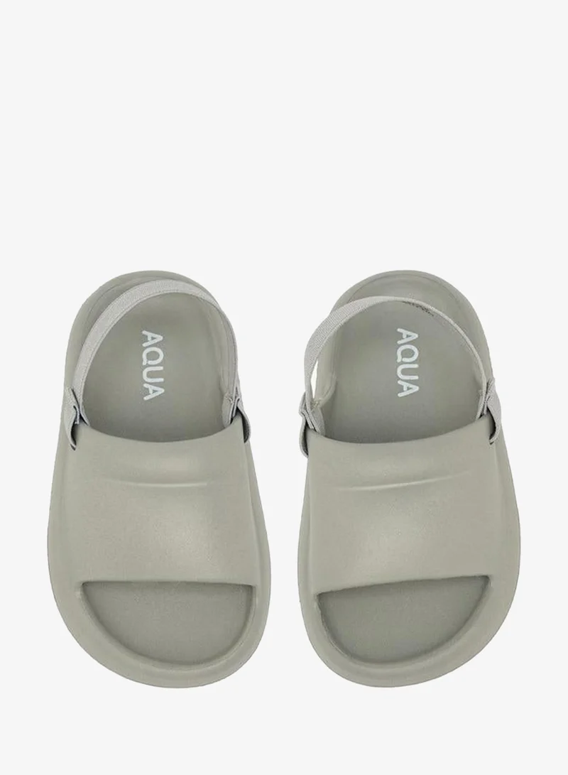 أكوا Boys Solid Slingback Sandals