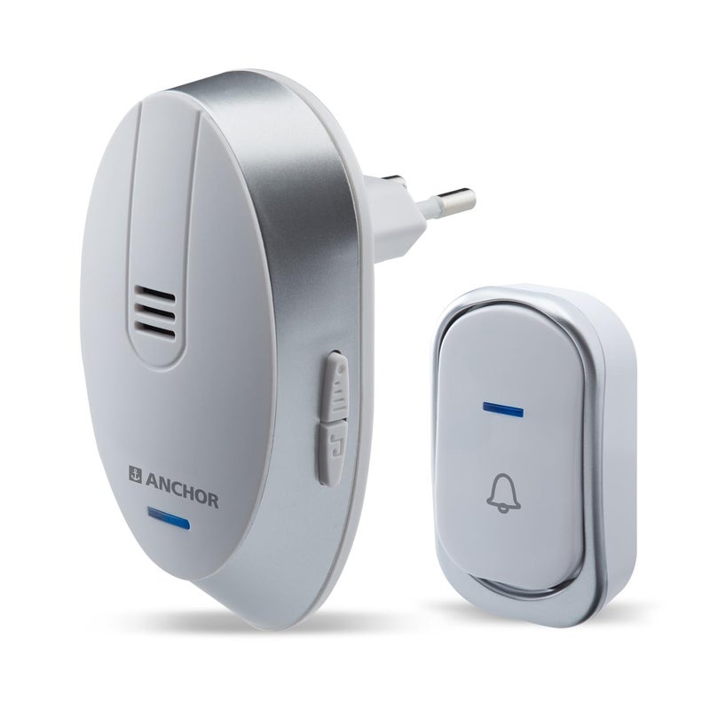 Anchor by Panasonic Wireless Doorbell | 45 Melodies Calling Bell for Home, Office with 120 Meter Operating Range | Door Bell for home (22730) - Image 5