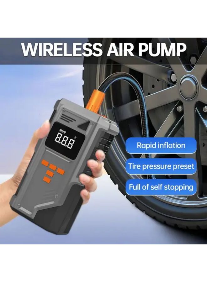 High Power Inflator Integrated Machine 9 in 1 Car Battery Starter 4000A Peak 150 PSI Air Compressor - Image 5