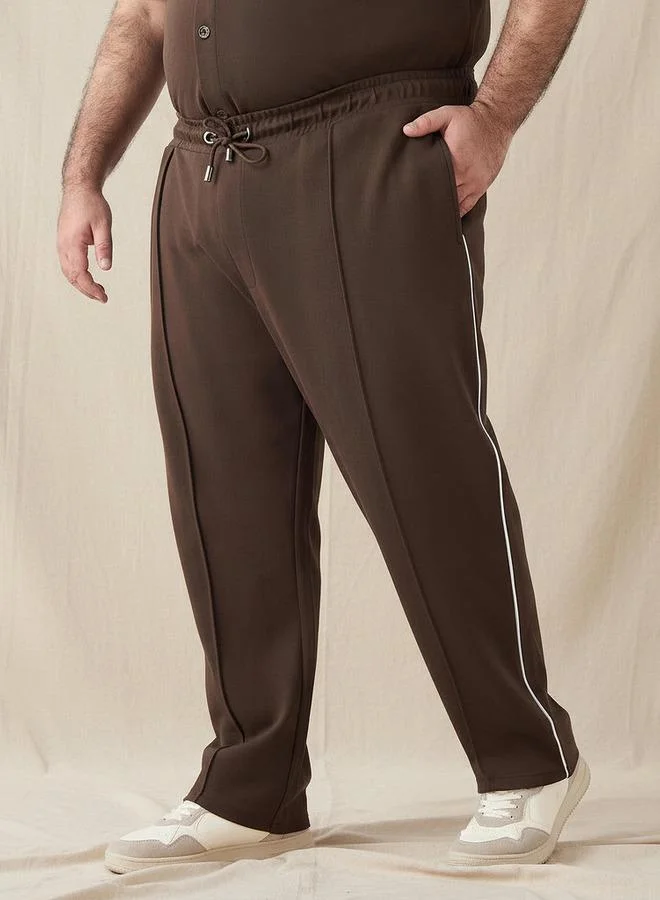 ماكسيم Men Relaxed Fit Joggers with Drawstring Closure