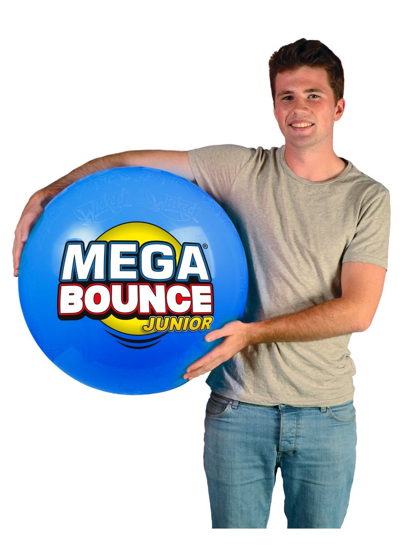 Wicked Mega Bounce Junior 141cm, Assorted 1 Piece (Color May Vary) | Inflatable Ball | Includes Handy Foot Pump | Bouncing Ball for Beach, Park and Playground - Image 4