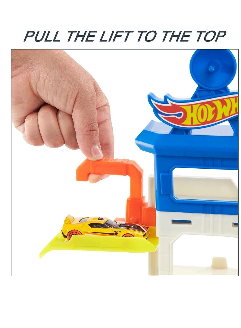 هوت ويلز مجموعة لعب City Shark Escape، لعبة للأطفال من عمر 4 سنوات فما فوق - Image 3