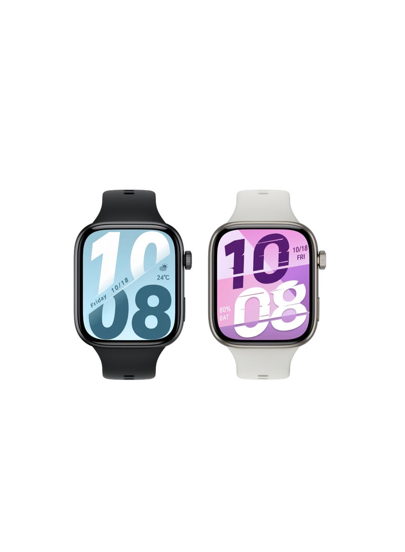 Honor 420 mAh X5i Smart Watch with 1.97" AMOLED Screen, 420mAh Long Battery (Up to 21 Days), Bluetooth Calling,  SpO₂ Monitor & Heart Rate Tracking, Slim 10.9mm Lightweight Design- Black - Image 2