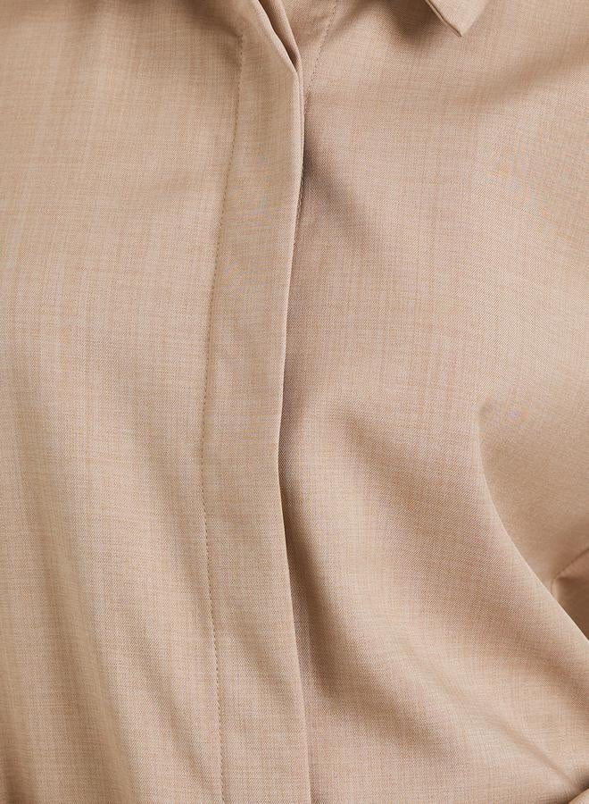 Styli Women Oversized Shirt with Concealed Placket - Image 4