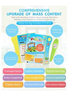 GOOTOY English Point Reading Electronic Book,Voice Reading Book with Smart Logic Pen  - Image 2