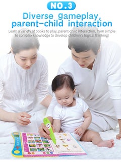 GOOTOY English Point Reading Electronic Book,Voice Reading Book with Smart Logic Pen  - Image 4