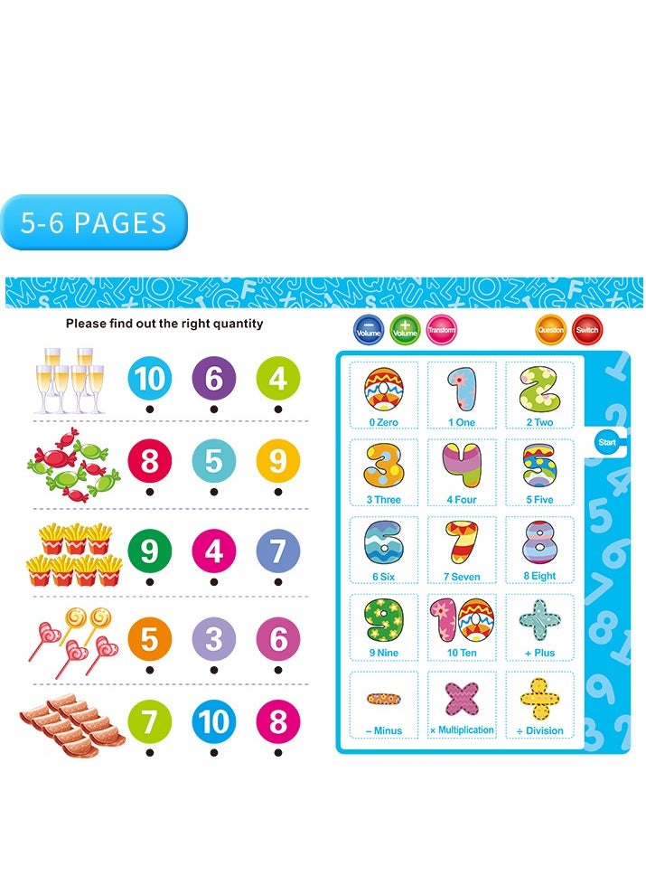 GOOTOY - كتاب إلكتروني لقراءة النقاط الإنجليزية، كتاب قراءة صوتي مع قلم منطقي ذكي - Image 1