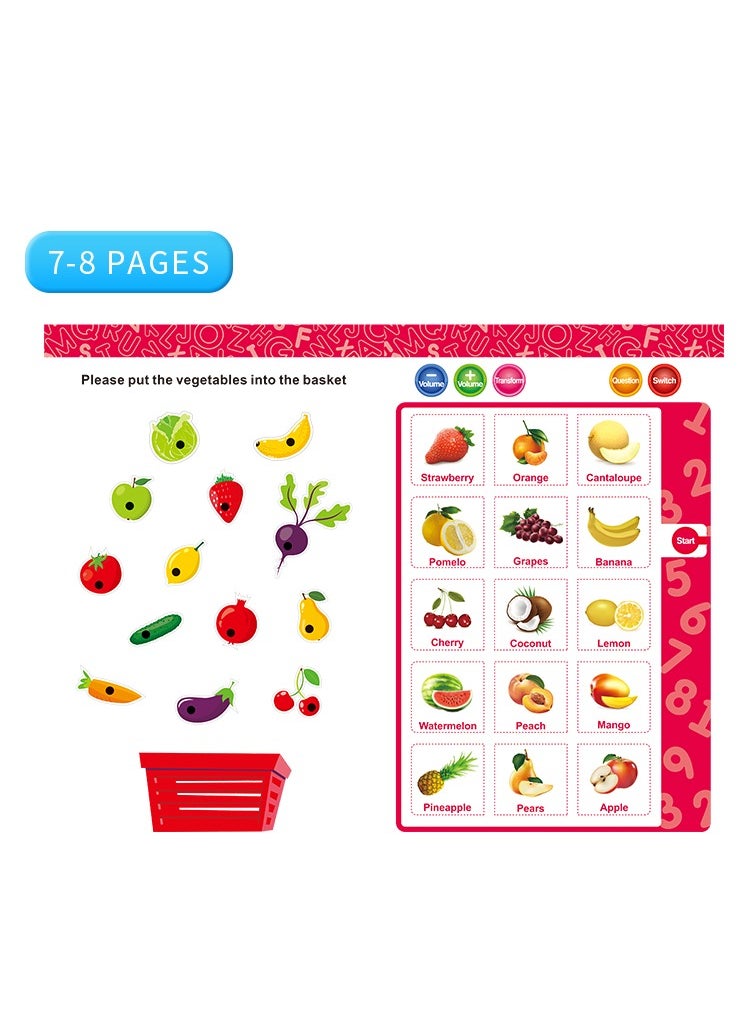 GOOTOY - كتاب إلكتروني لقراءة النقاط الإنجليزية، كتاب قراءة صوتي مع قلم منطقي ذكي - Image 1