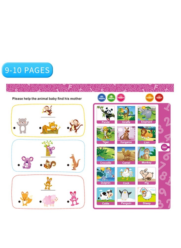 GOOTOY - كتاب إلكتروني لقراءة النقاط الإنجليزية، كتاب قراءة صوتي مع قلم منطقي ذكي - Image 1