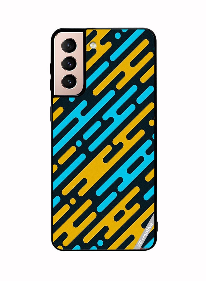 VR CREATIVE Protective Case Cover For Samsung Galaxy S21 Plus 5G Abstract Design Multicolour - Image 1