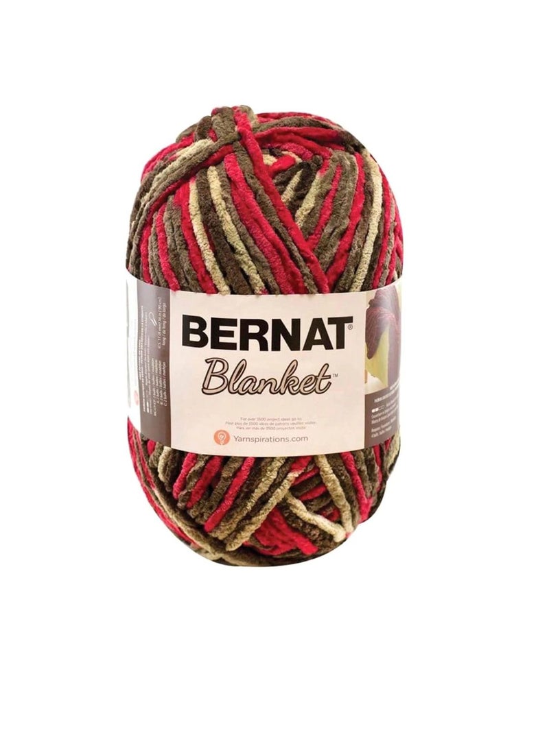 Bernat Bernat Blanket Big Ball Yarn Raspberry Trifle - Image 1