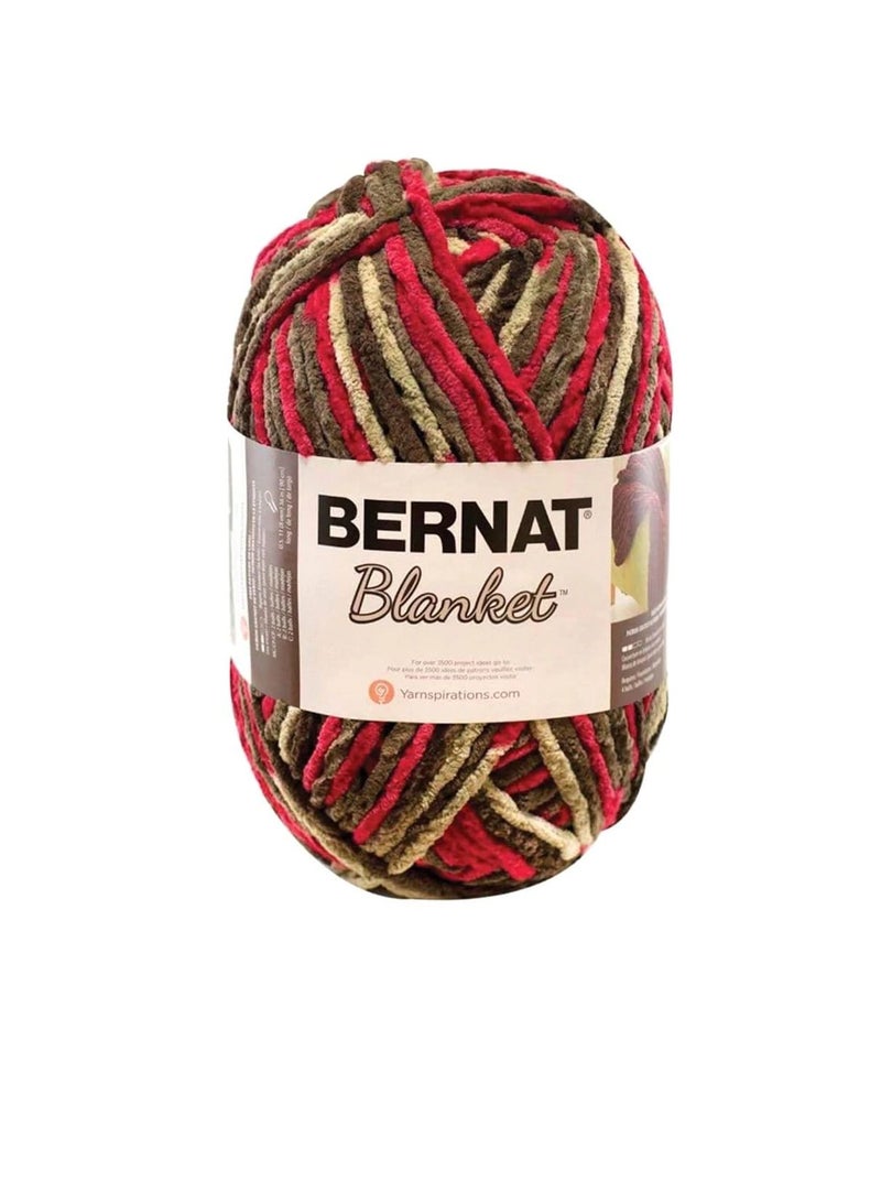 Bernat Bernat Blanket Big Ball Yarn Raspberry Trifle - Image 2