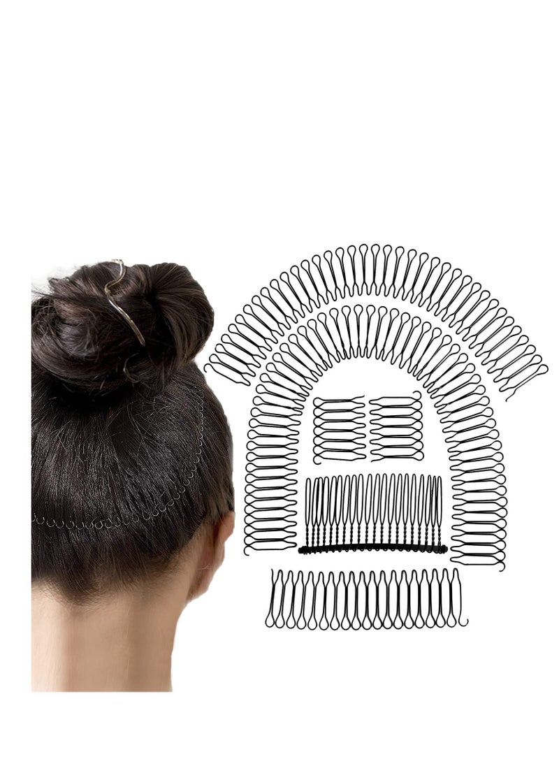 Y&D Hair Finishing Fixer Comb, Bobby Pins, Updo Accessories, for Small Broken Hair, Styling Tools Girls and Women  - Image 1