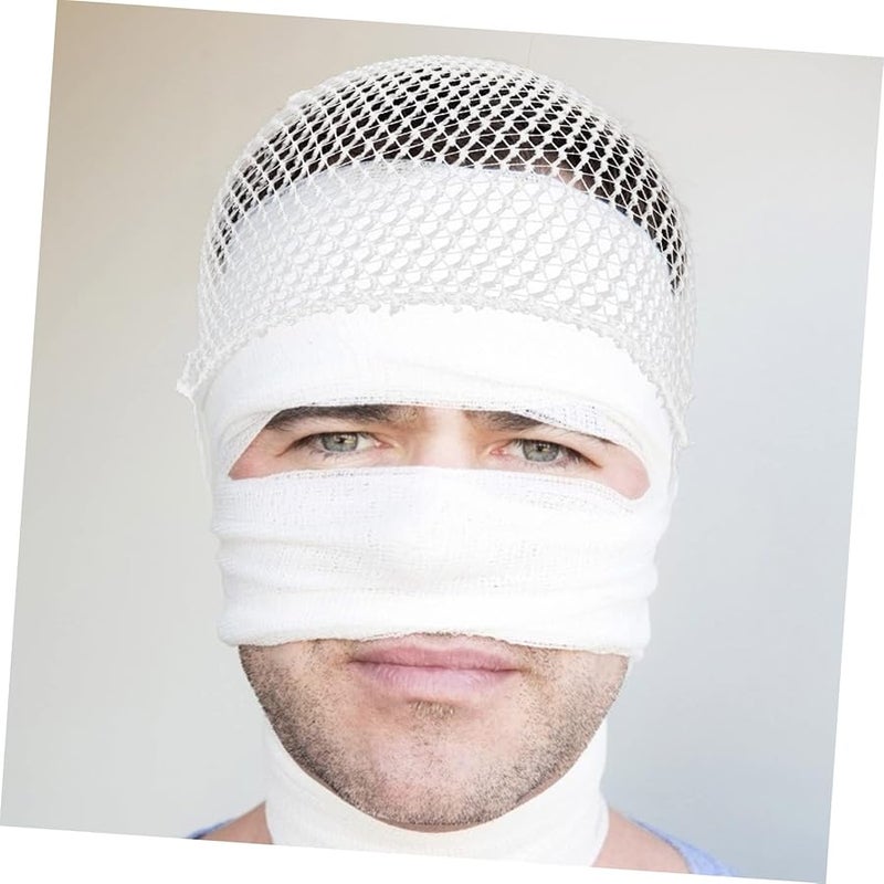 ضمادات رأس مرنة قابلة للتنفس 50 قطعة 15X5 5X0 5 سم إسعافات أولية غطاء طبي لجميع الأعمار - Image 3