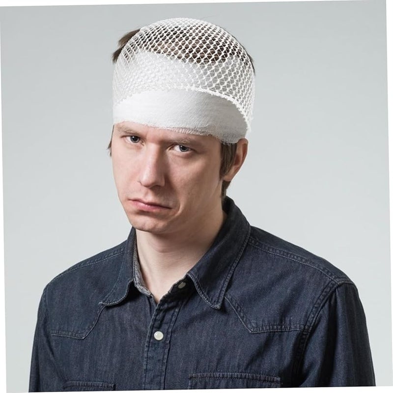 ضمادات رأس مرنة قابلة للتنفس 50 قطعة 15X5 5X0 5 سم إسعافات أولية غطاء طبي لجميع الأعمار - Image 5