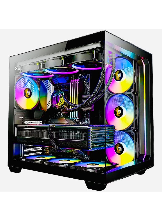 AMD RYZEN 7 7800X3D GAMING PC,  RTX 5070 12GB GPU) 32GB (2*16) DDR5 RAM, 1TB Gen5 NVMe SSD, 850W PSU, CPU Liquid Cooler, Windows 11 PRO (AMD RYZEN 7 7800X3D GAMING PC RTX 5070 12GB) Ryzen 7 7800X3D | RTX 5070 12GB
